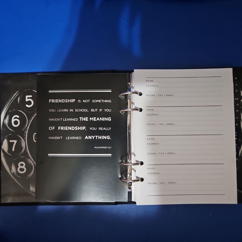 Stay In Touch ADDRESS BOOK