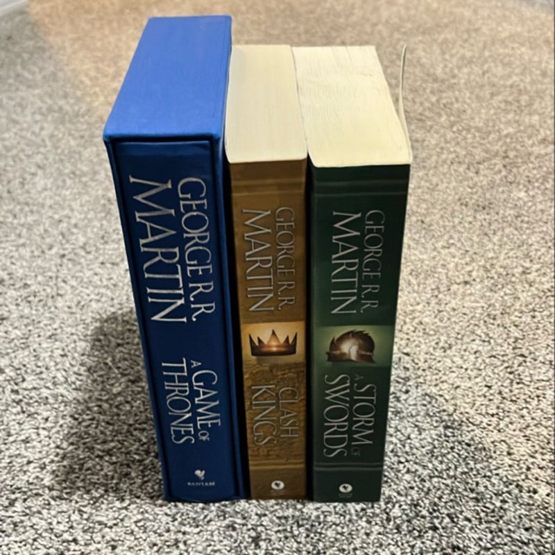 A Song of Ice and Fire: Books 1-3