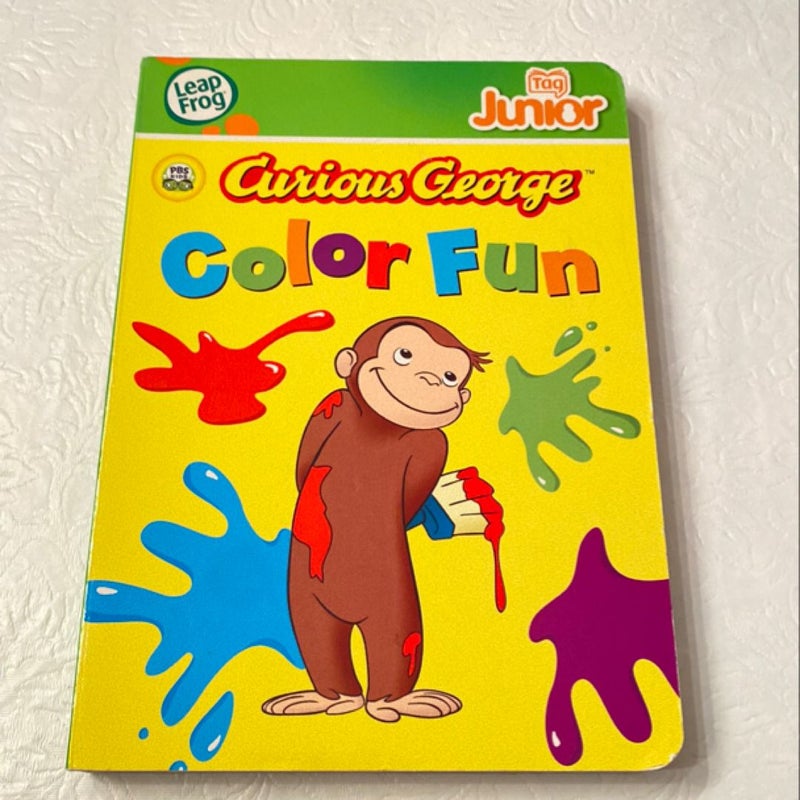 Curious George Color Fun- Tag Junior Book