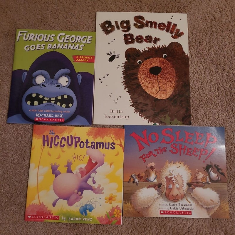 Kid's Scholastic Book Set Animals