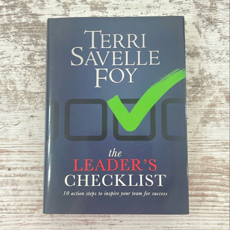 The Leader's Checklist