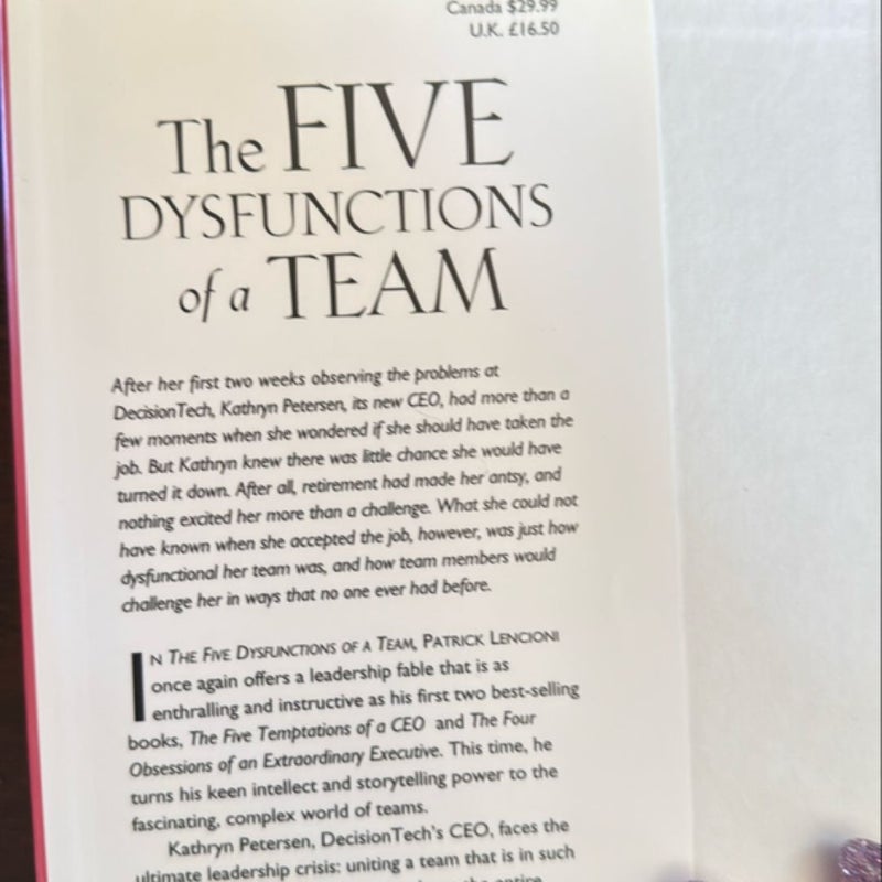 The Five Dysfunctions of a Team