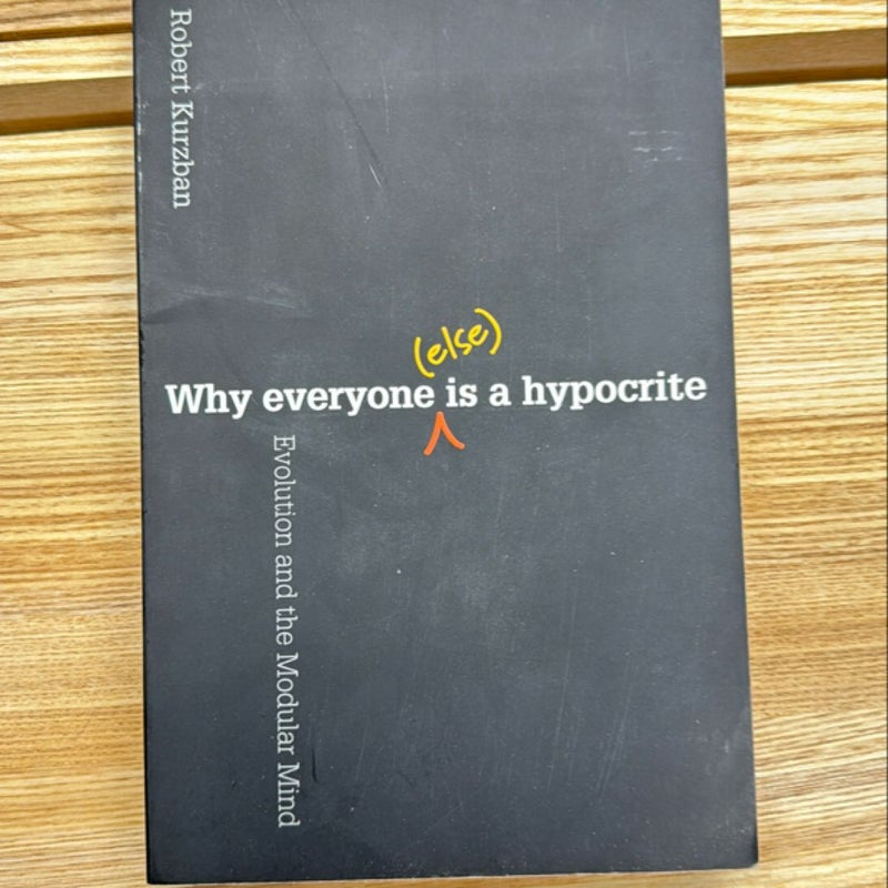 Why Everyone (Else) Is a Hypocrite