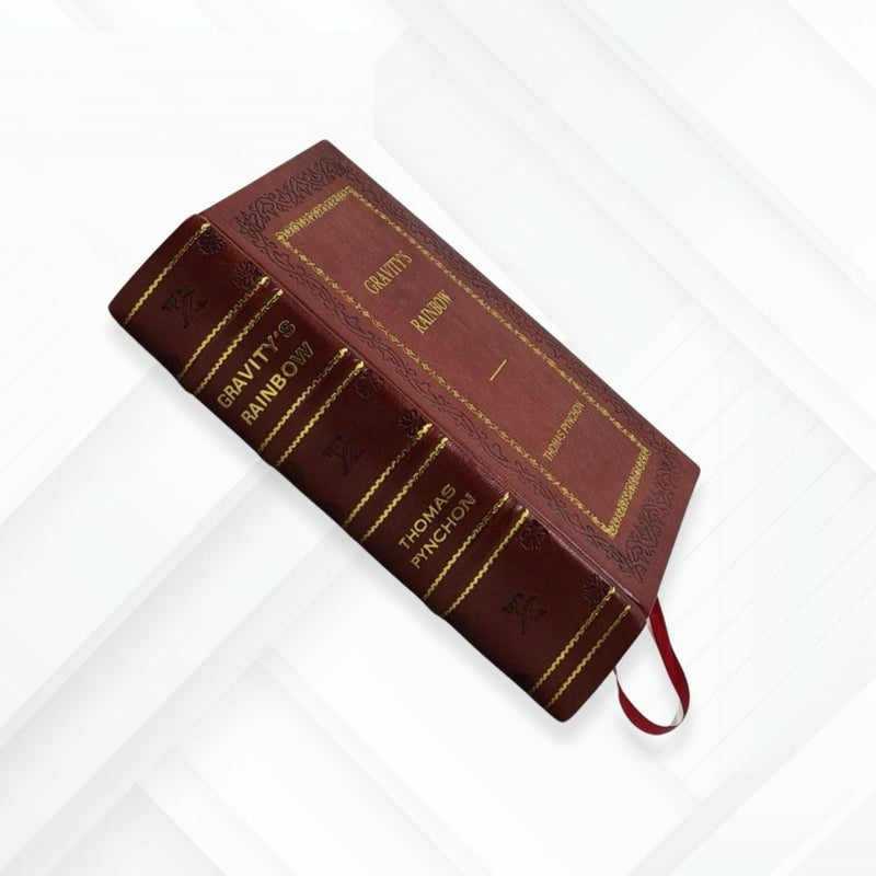 Gravity's Rainbow by by Thomas Pynchon Leather-Bound Edition