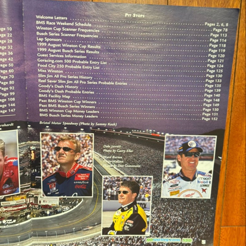 Bristol Motor Speedway Magazine 2000