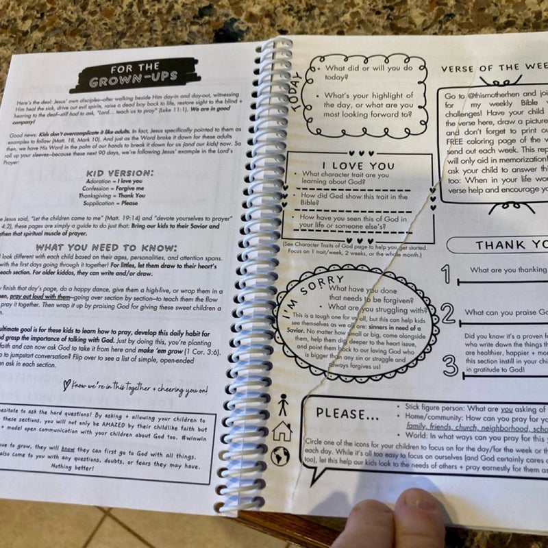 My Prayer Journal: Elementary Age (only cover/title page written on)