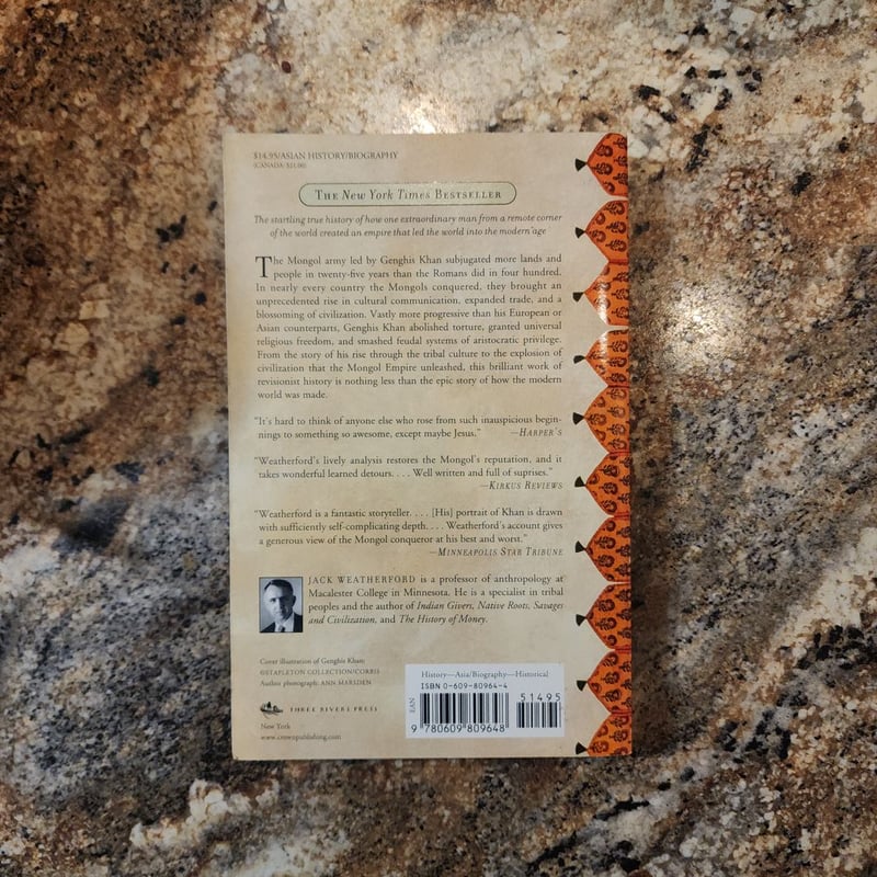 Genghis khan and the making of the modern world by jack weatherford