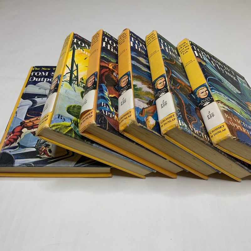 Tom Swift Jr Adventures Books 1-6