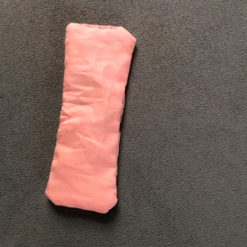 Handmade fabric bookmark