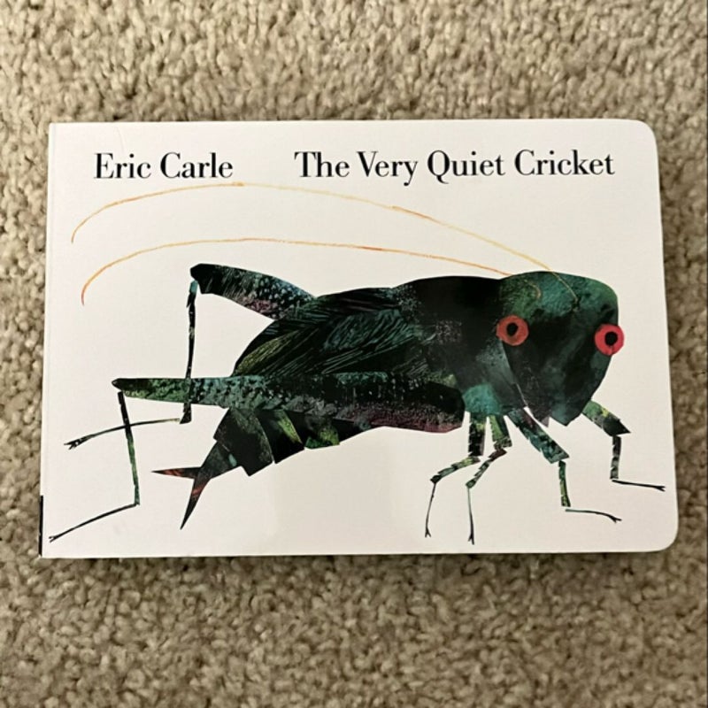 The Very Quiet Cricket Board Book