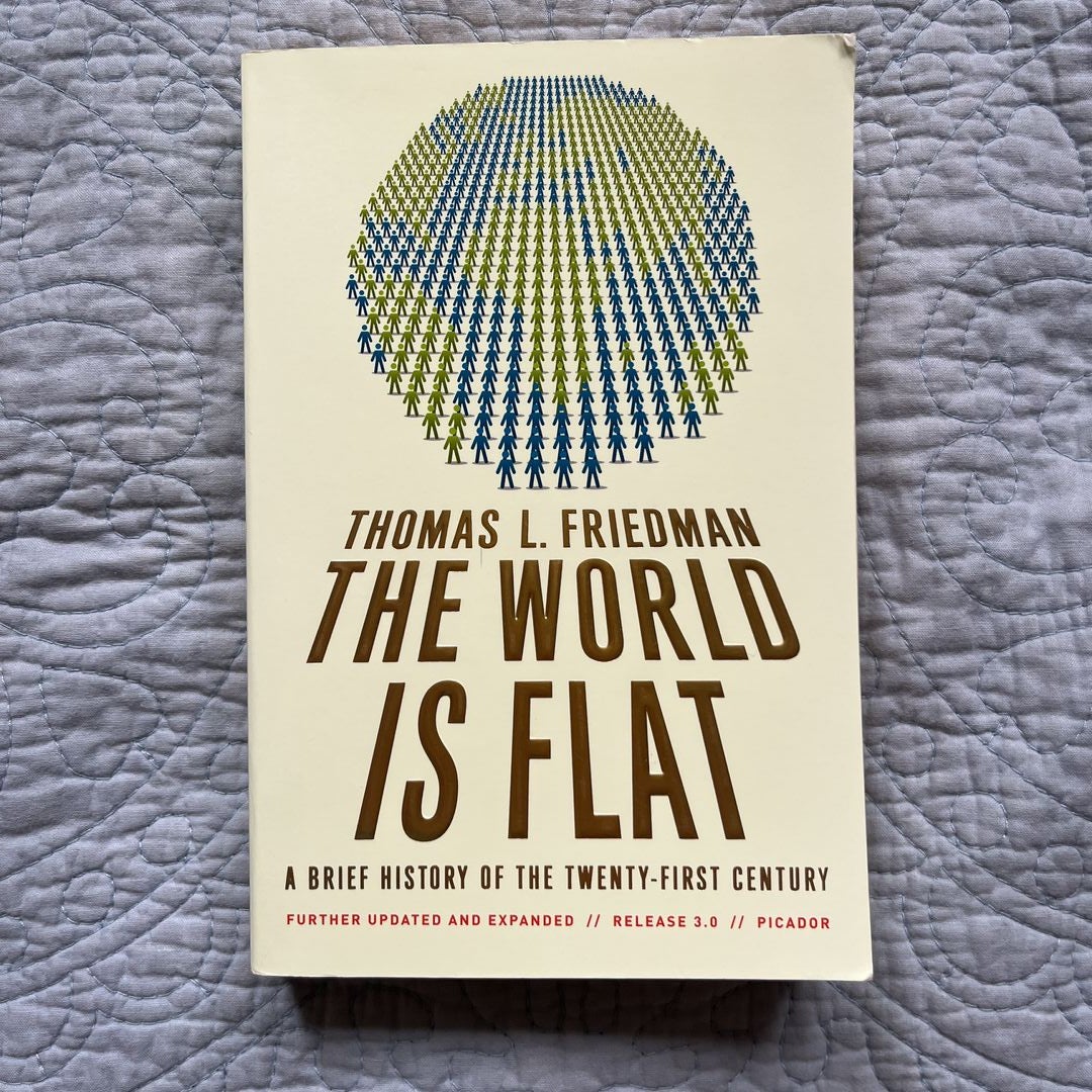 Thomas　Paperback　The　Flat　Is　World　Friedman,　L.　3.　by　Pangobooks
