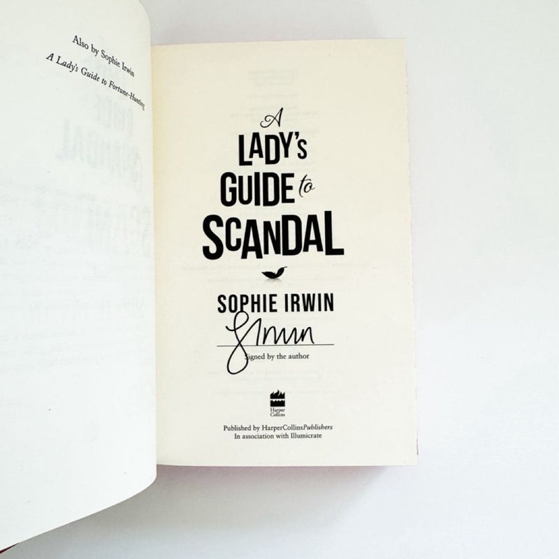 A Lady’s Guide to Scandal (SIGNED Illumicrate/Afterlight Exclusive Edition)
