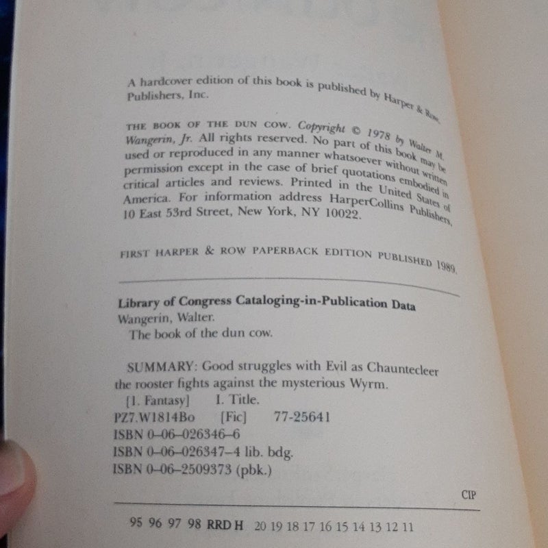 The Book of the Dun Cow
