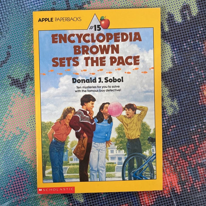 Encyclopedia Brown Sets the Page