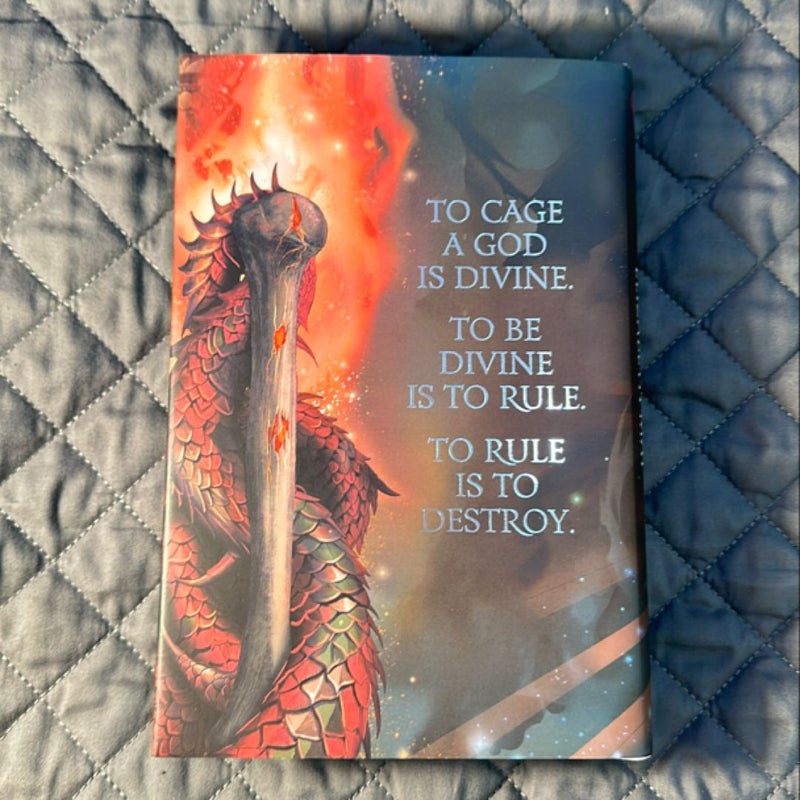 To Cage a God - Illumicrate Special Edition signed by the author 