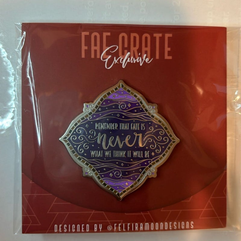 An Ember in the Ashes, Enamel Pin