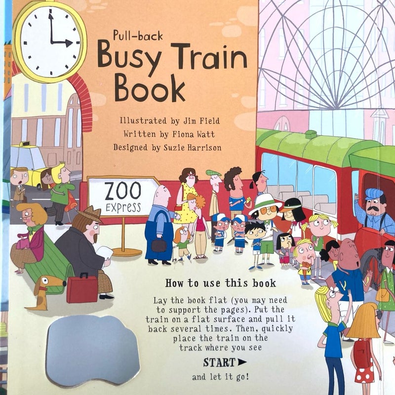 Pull-Back Busy Train