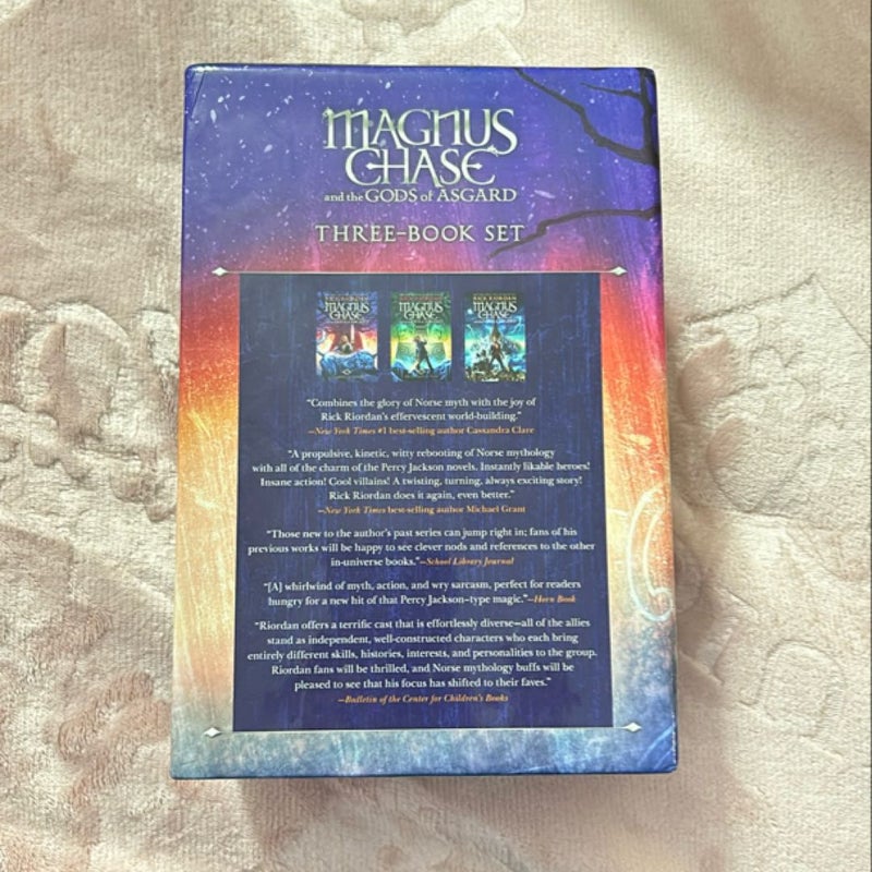 Magnus Chase and the Gods of Asgard Hardcover Boxed Set (Magnus Chase and the Gods of Asgard)