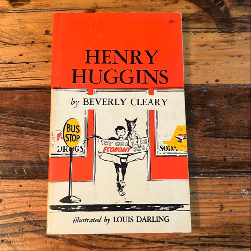 Henry Huggins Beverly Cleary - 1st Edition - Louis Darling PB