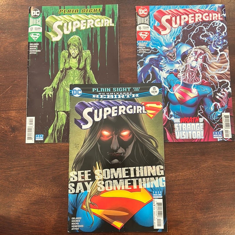 Supergirl #3 & #6-17 (2016 Series)
