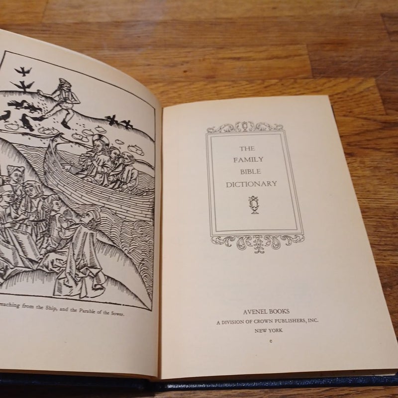 The Family Bible Dictionary