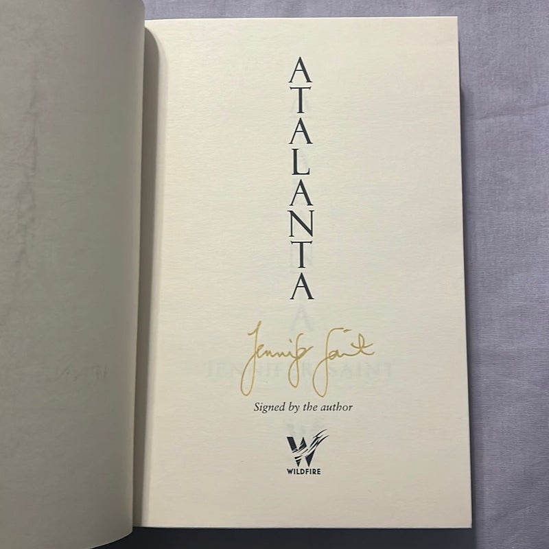 Atalanta (signed edition with protective cover) 