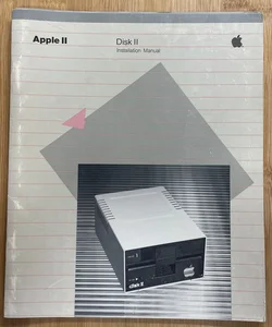 Apple IIe Disk II Installation Manual