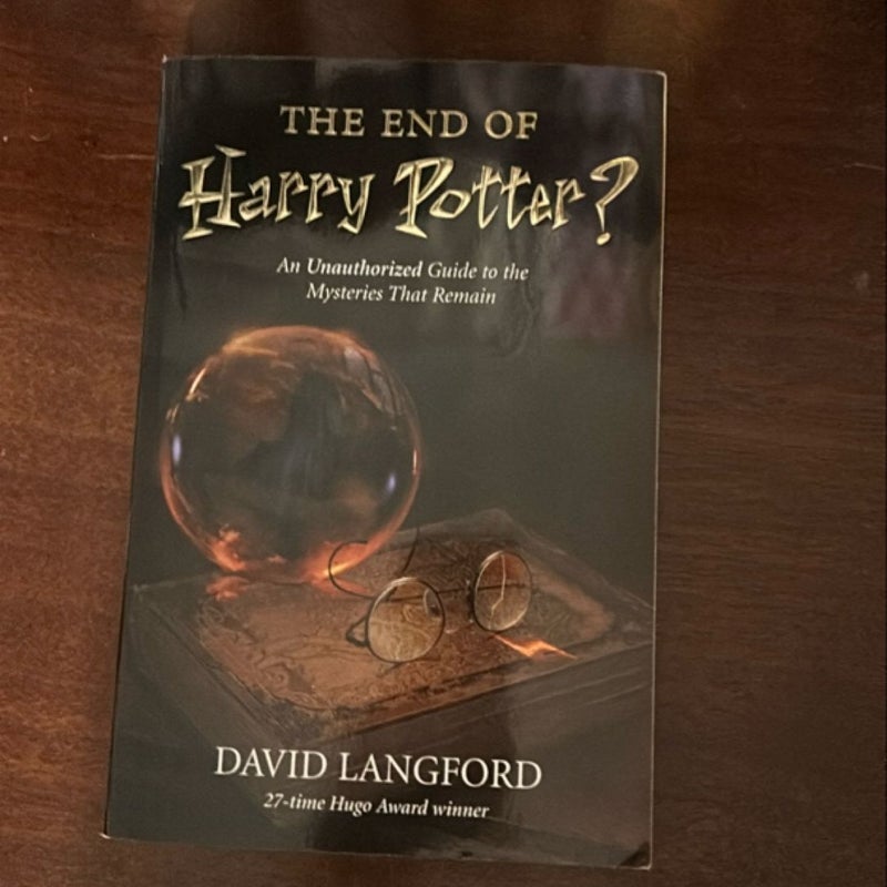 The End of Harry Potter?