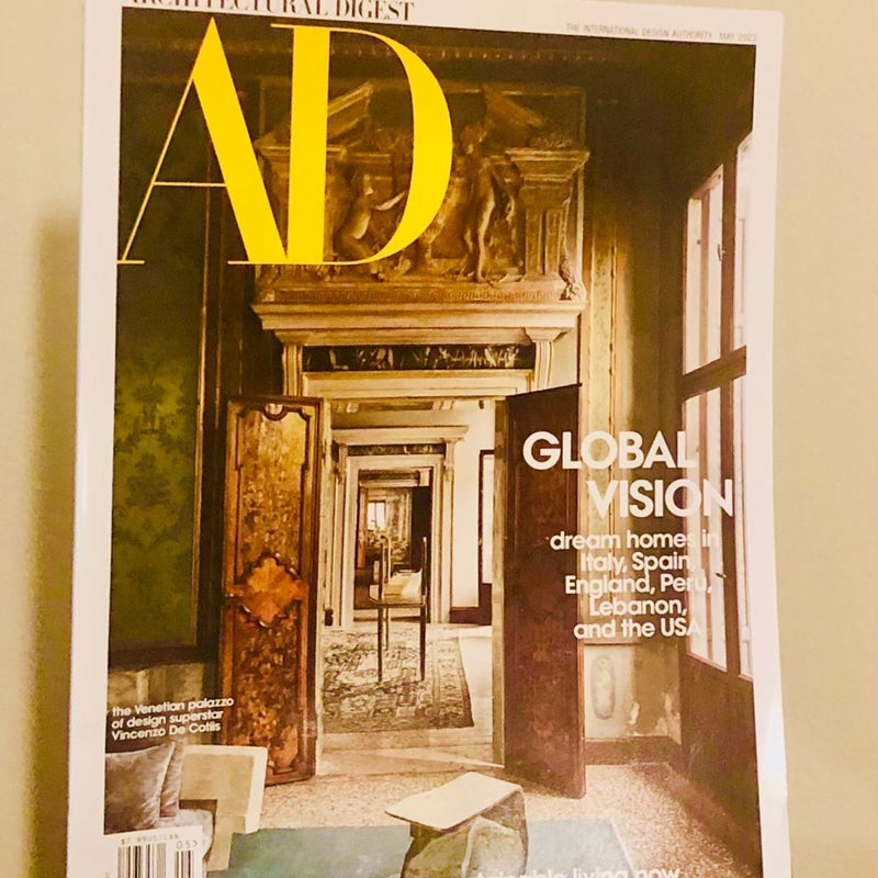 Architectural Digest Magazine - May 2023 GLOBAL VISION - DREAM HOMES