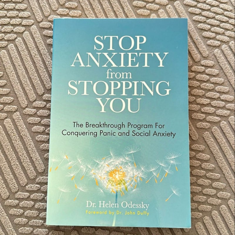 Stop Anxiety from Stopping You