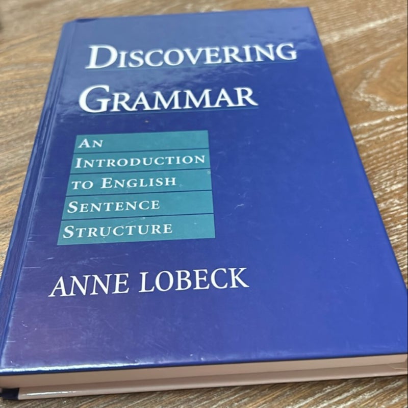 Discovering Grammar