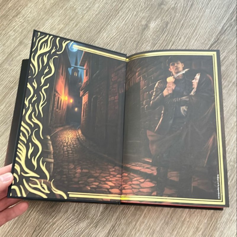 The Dagger and the Flame (Fairyloot Edition - Slight Damage) by