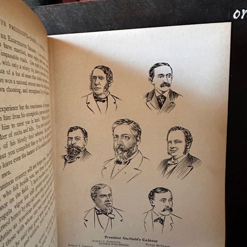 Our Martyr Presidents Presidents Their Illustrious Lives HCB Book Antique 1901