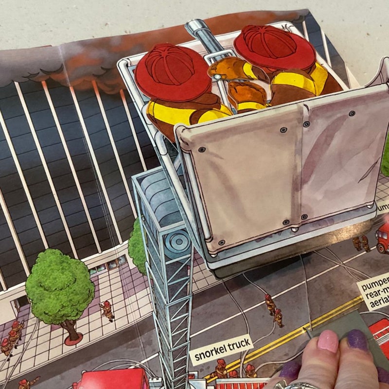 Pop-up Book of Firefighters