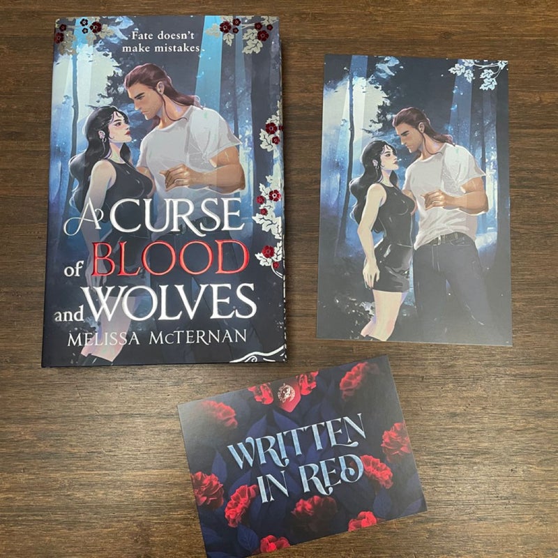 Fairyloot Romantasy Sub - A Curse of Blood and Wolves by Melissa McTernan