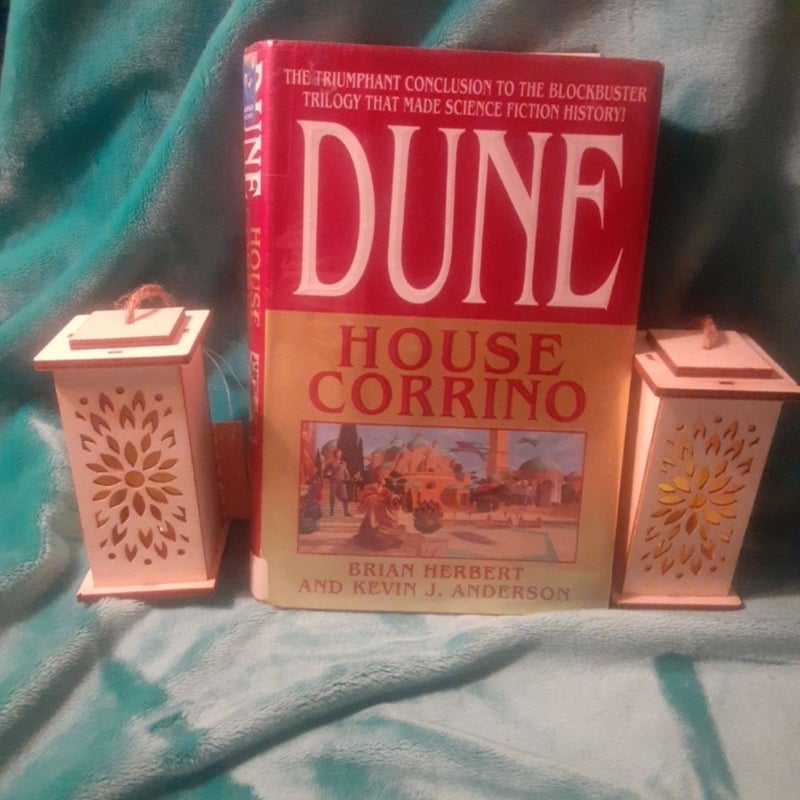 Dune: House Corrino by Brian Herbert, Kevin J. Anderson DAMAGED Ex-library Hardcover 1st print