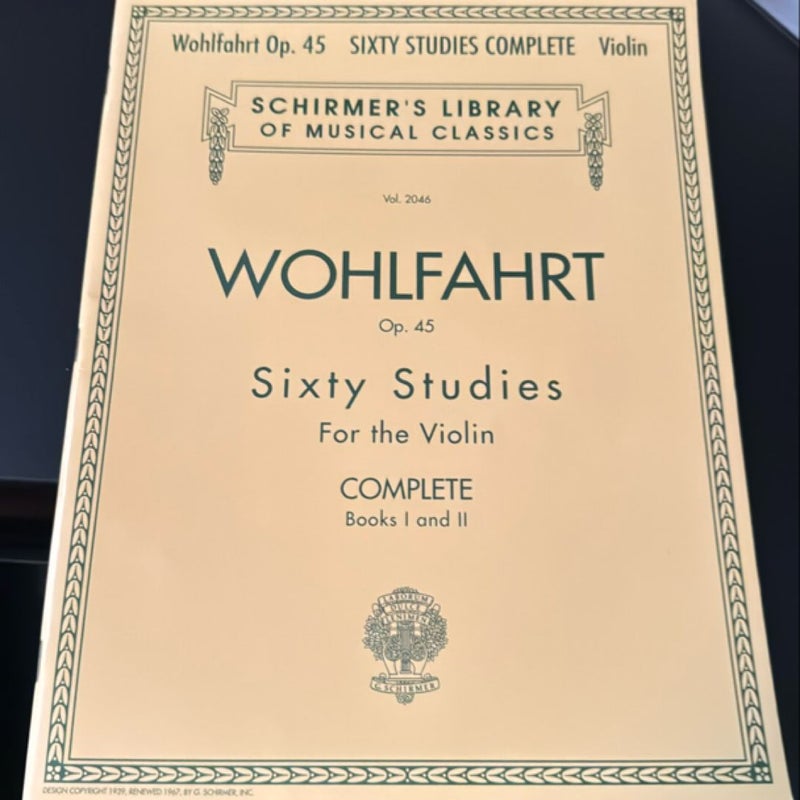 Franz Wohlfahrt - 60 Studies, Op. 45 Complete