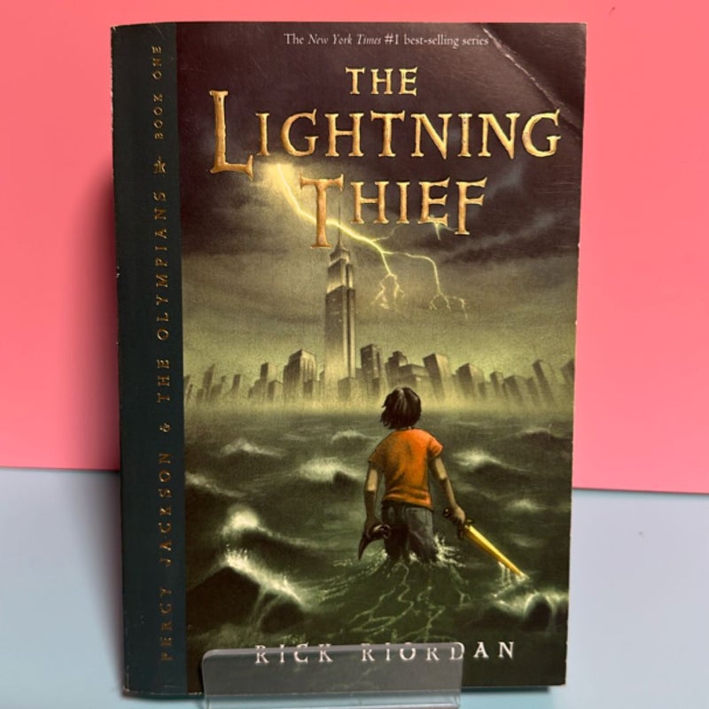 Percy Jackson and the Olympians Books 1-4. 1st / First Edition