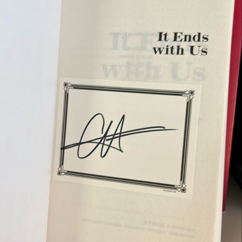 It Ends with Us - Signed