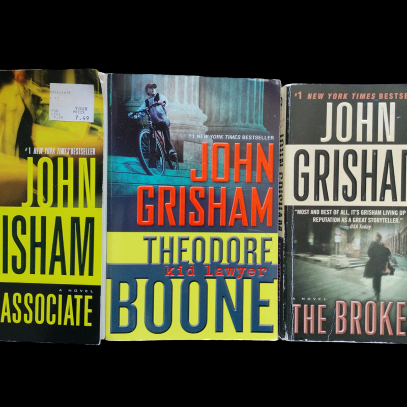 (11) John Grisham Softcover Books