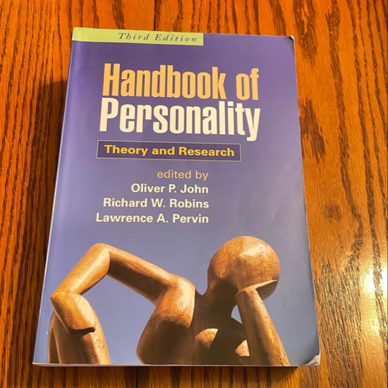 Handbook of Personality