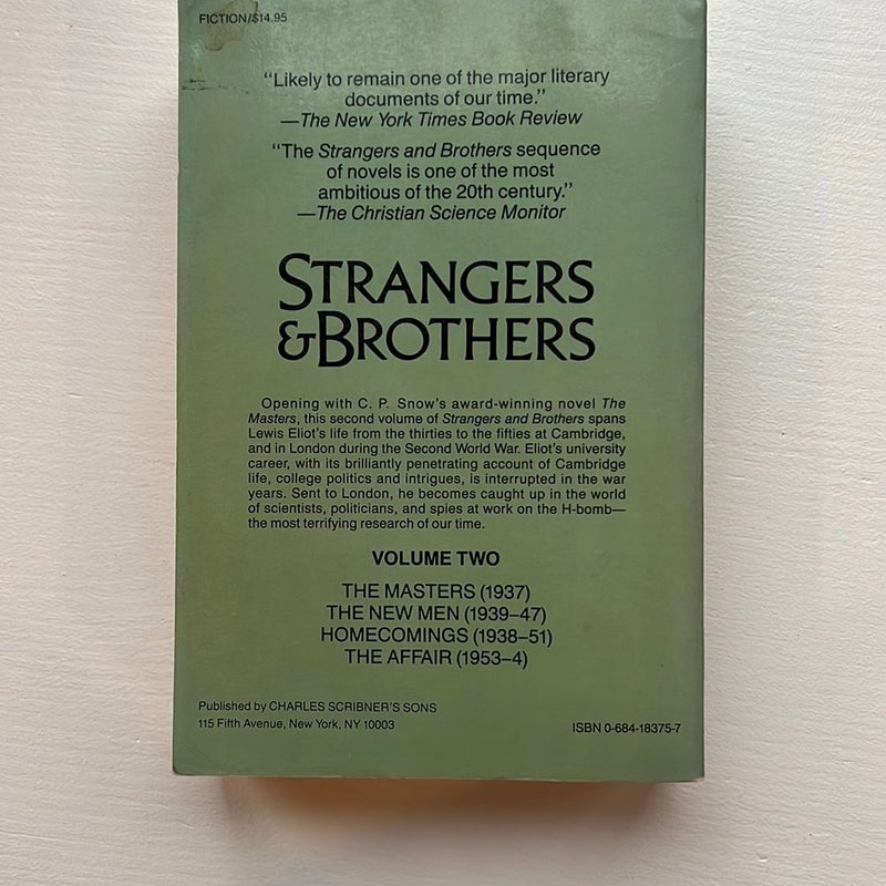 Strangers and Brothers volume 2