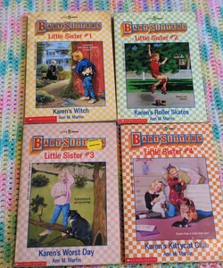 Baby-sitters Little Sister lot of 4 books