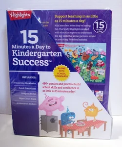 Highlights 15 Minutes A Day To Kindergarten Success