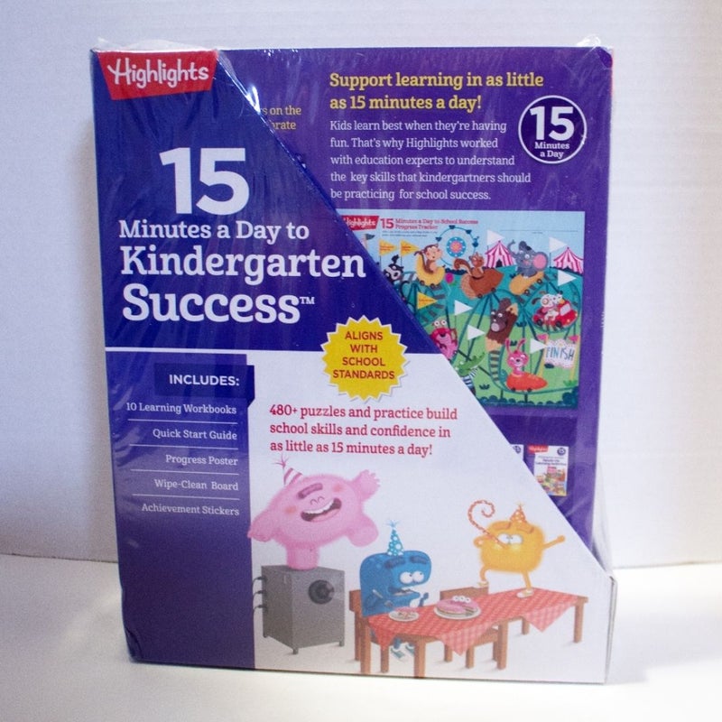 Highlights 15 Minutes A Day To Kindergarten Success