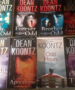 Complete Odd Thomas book lot Dean Koontz 8 book lot =)