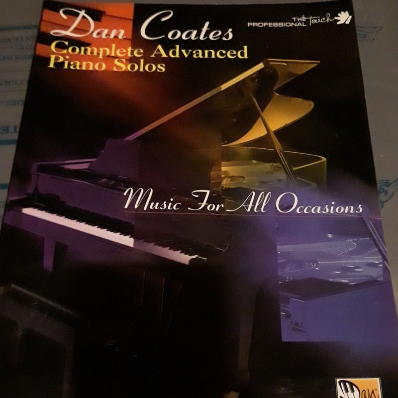 Dan Coates Complete Advanced Piano Solos