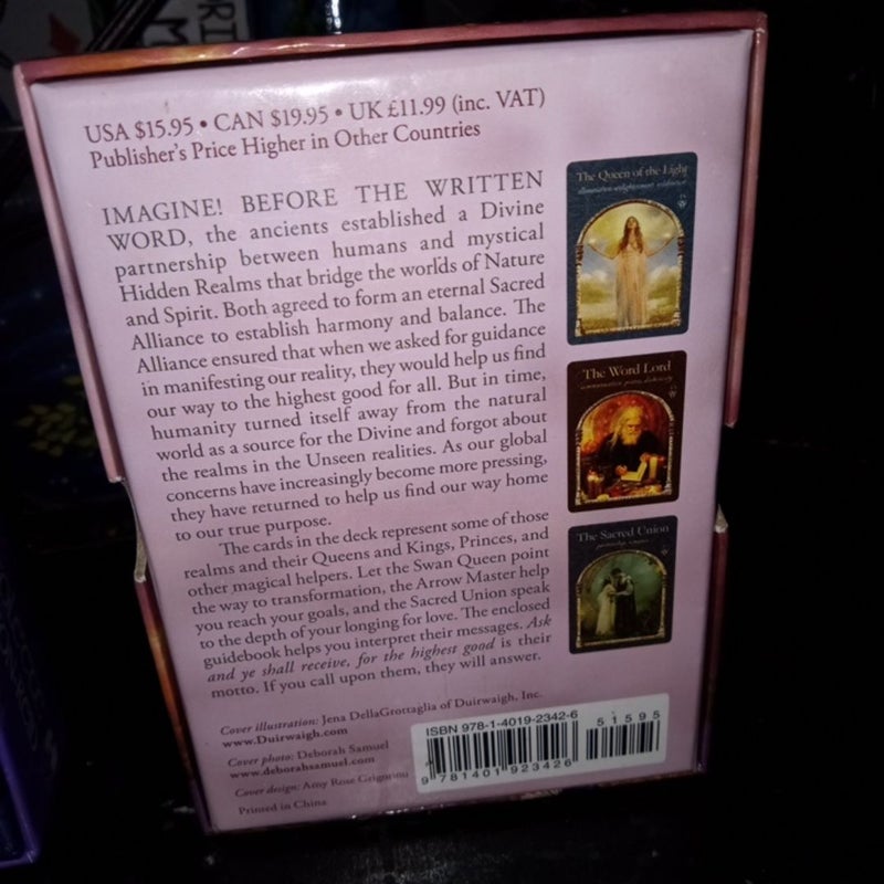 Wisdom of the Hidden Realms Oracle Cards