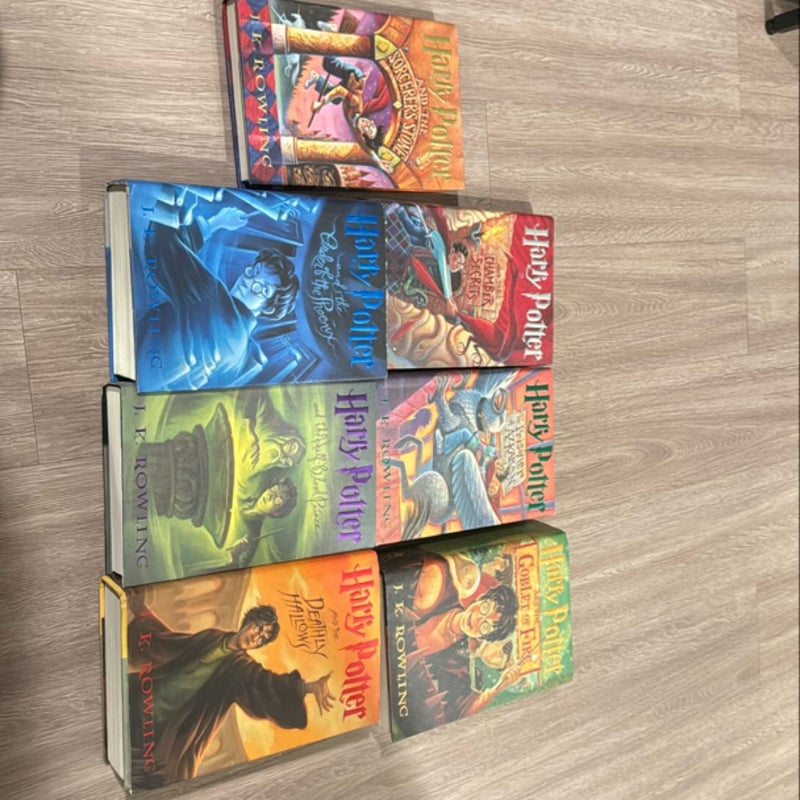 Harry Potter 1-7 Hardcover Set 