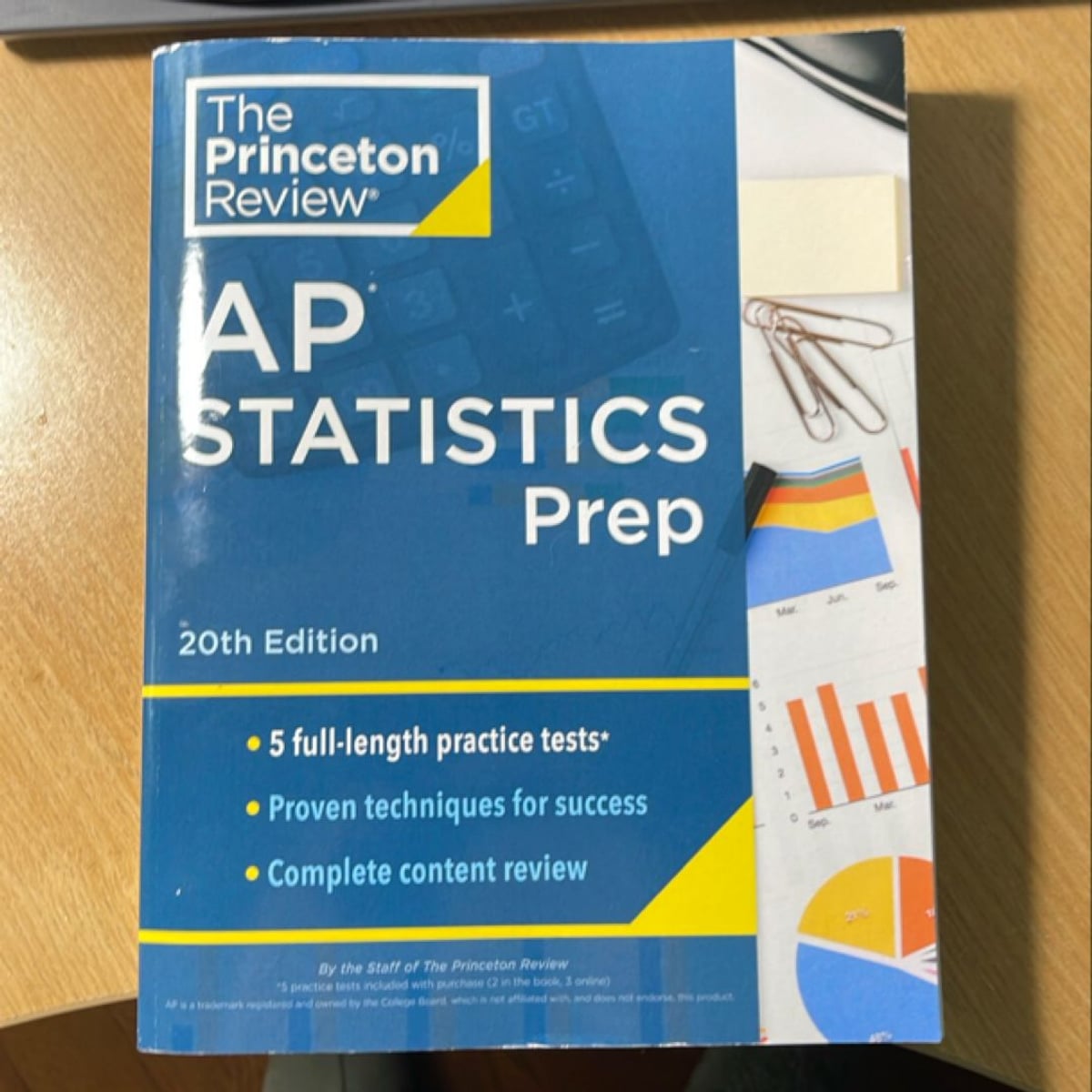 Princeton Review AP Statistics Prep, 20th Edition by The Princeton The ...